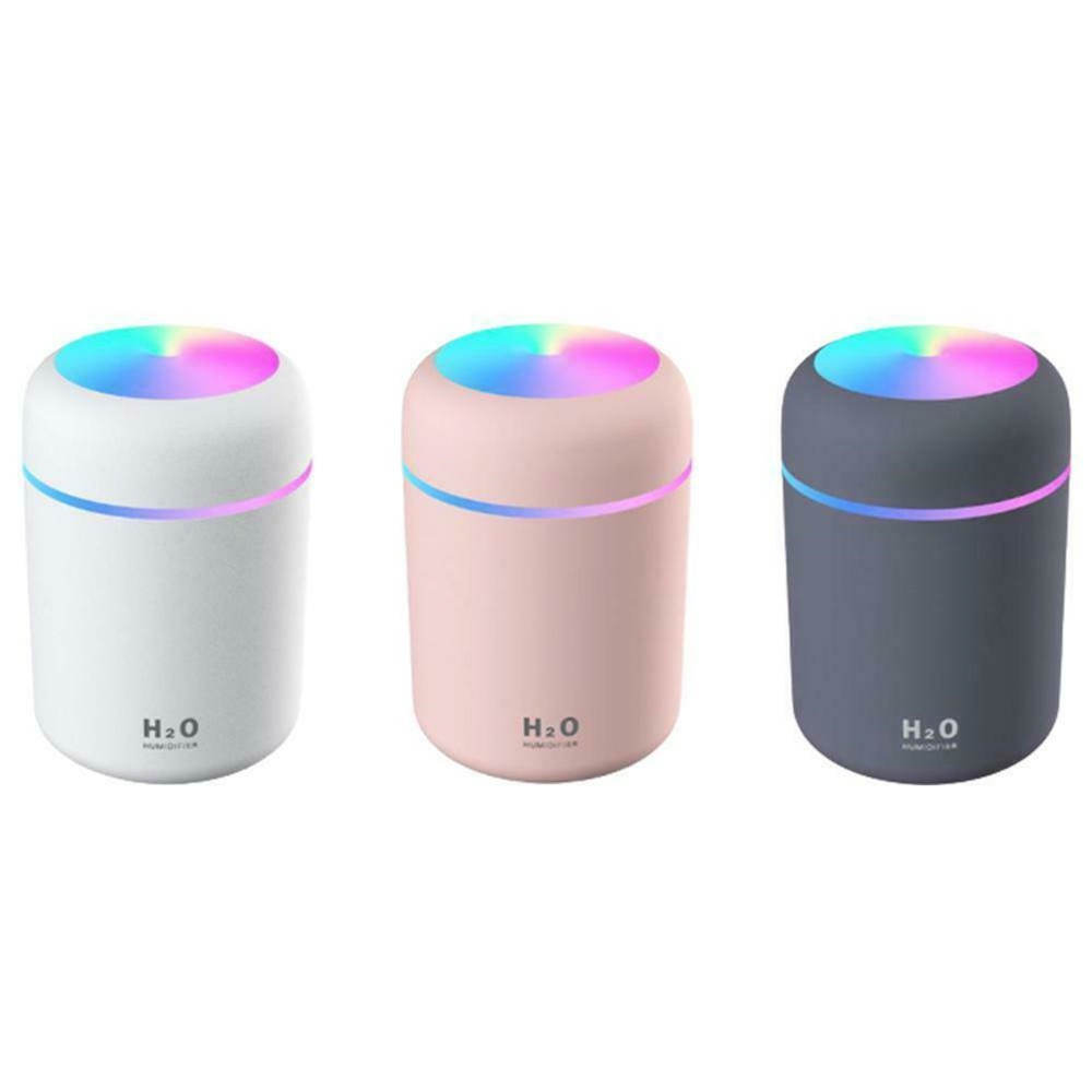 【COD Tangding】1PC Colorful USB Mini Car Humidifier Air Purifier Freshener Aroma Essential Oil Diffuser