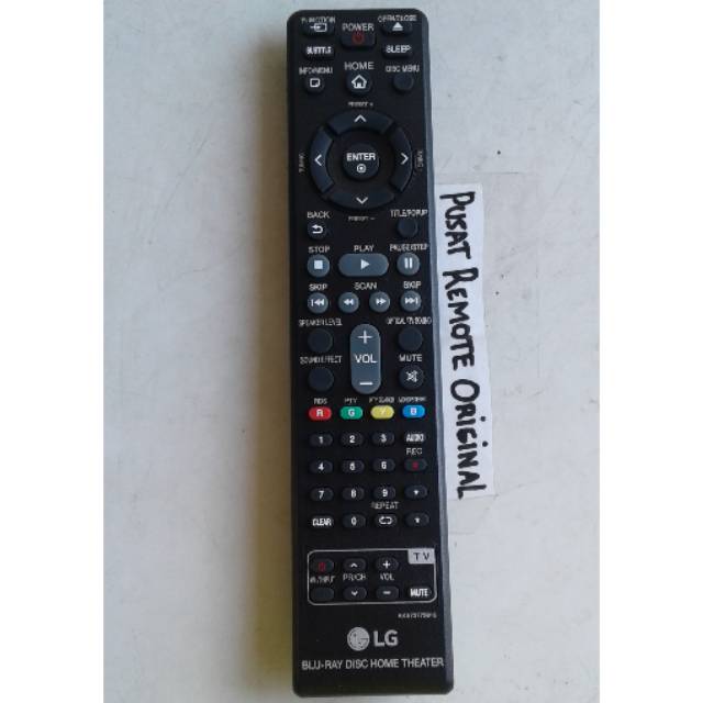 REMOTE REMOT DVD HOME THEATER LG BLURAY DISC ORIGINAL ASLI