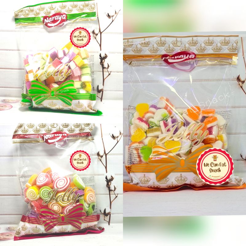 

Permen Jelly Naraya (Marshmallow Candy) Snack Aneka Rasa