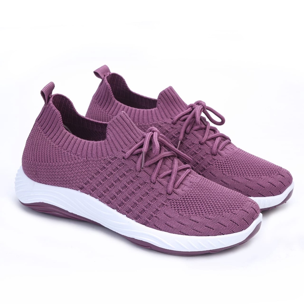 Sneakers Wanita Sport Shoes Canvas Cewek Sepatu Olahraga - A2011