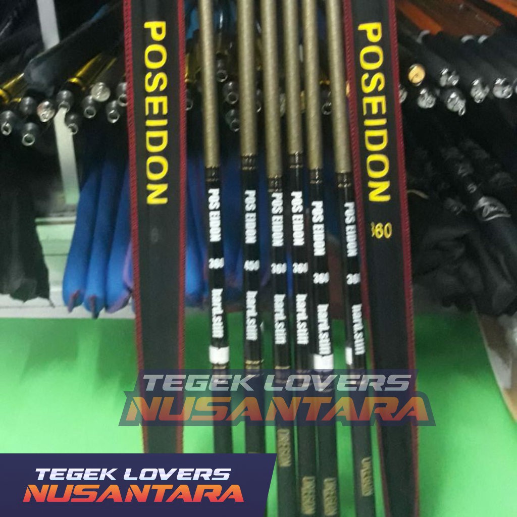 JORAN TEGEK POSEIDON 360 450 540 cm  sip murah jaya bahan carbon