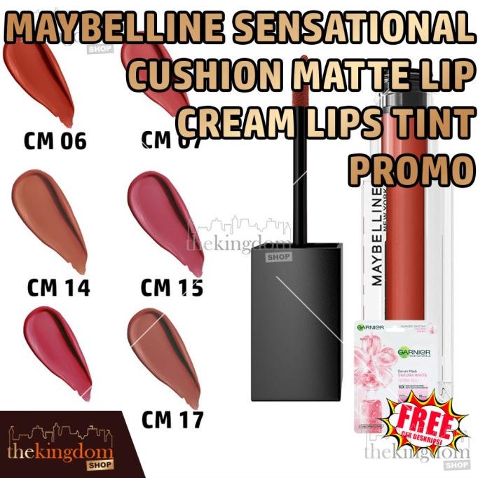 Maybelline Sensational Cushion Matte Lip Cream Lips Tint