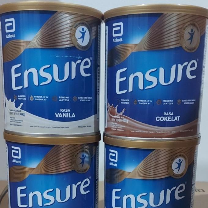 

BAYAR DITEMPAT Ensure 400gr Vanila & Coklat - Vanila