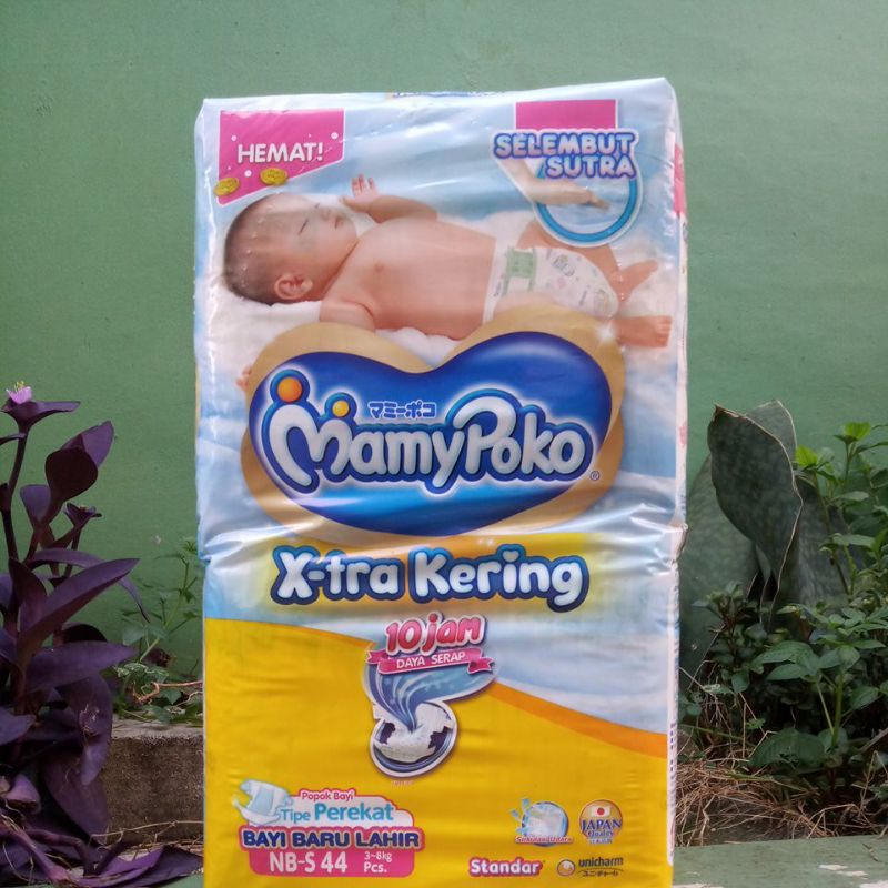 MamyPoko Perekat M 40 / NB-S44 Tape Popok Bayi Baru lahir Promo M40 sweety Newborn New Born NB S 44