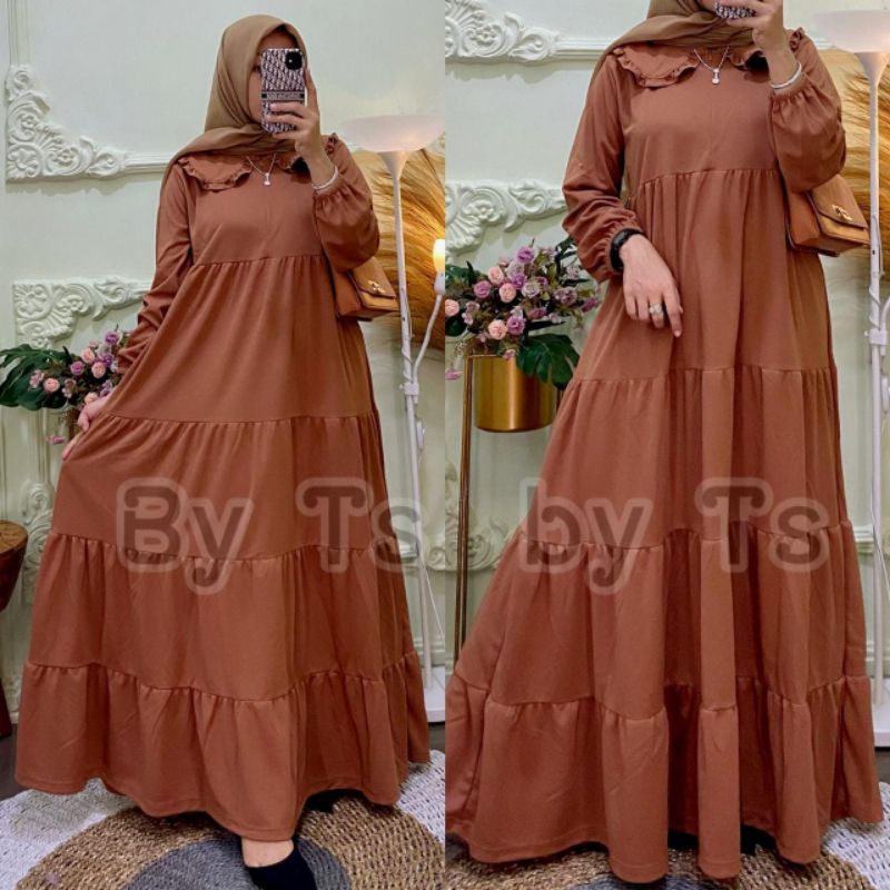 DAMAR MAXY / Gamis UMPAK POLOS / Gamis voxy busui