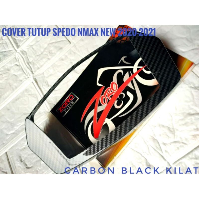 cover tutup spedometer carbon Zoro Yamaha all new nmax pnp