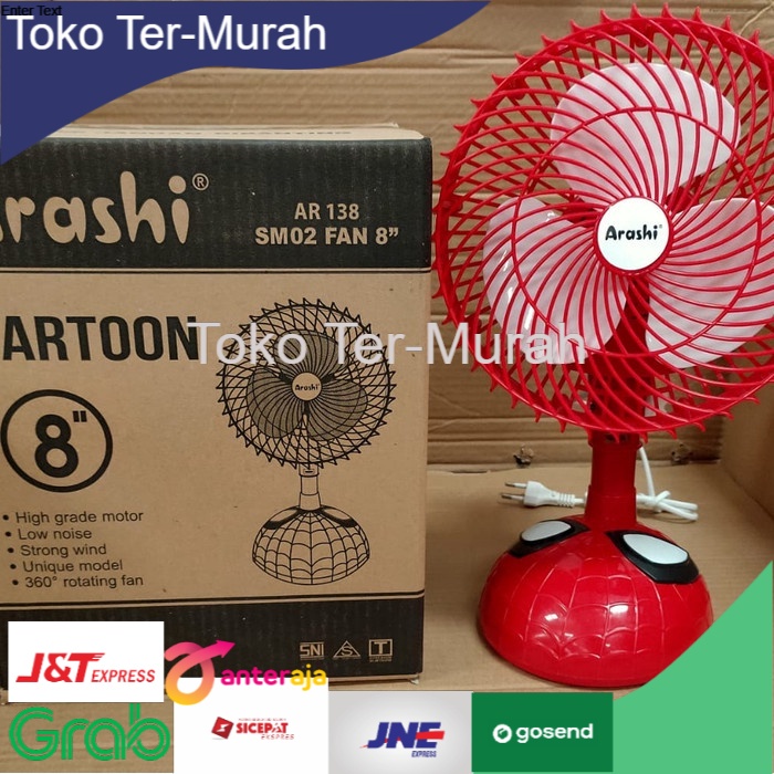 DESK FAN ARASHI SPIDERMAN(SM02)