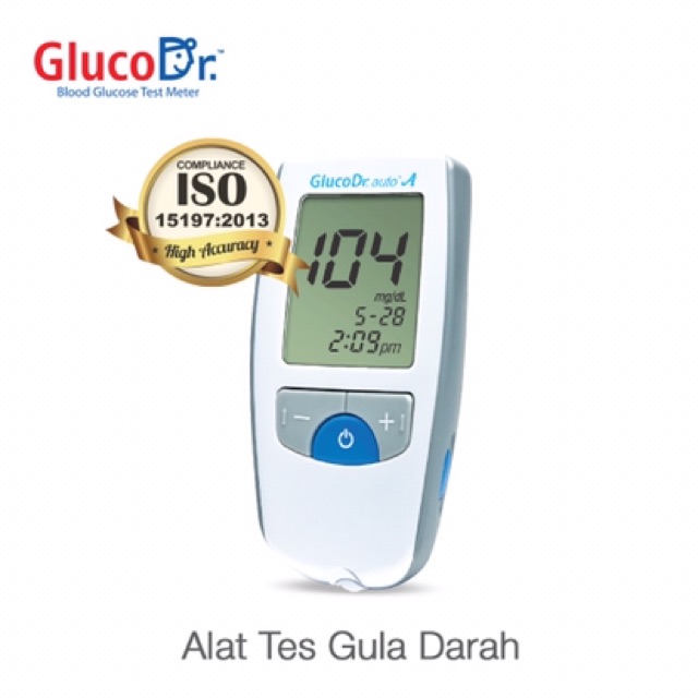 Alat GlucoDr Auto AGM 4000 /GLUCO DR AGM 4000/BONUS STRIP 25
