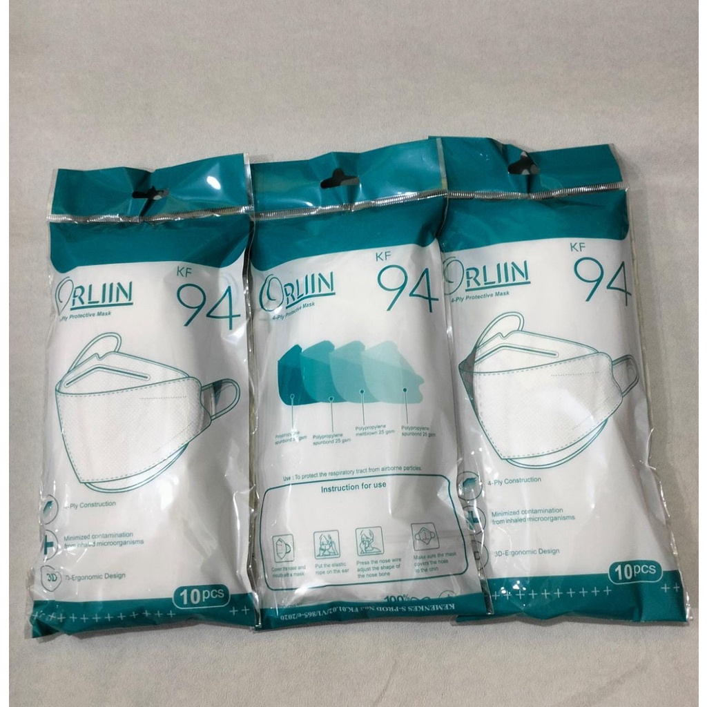 MASKER KF94 ORLIIN PACK / SACHET / KF ORLIN / ORLIIN