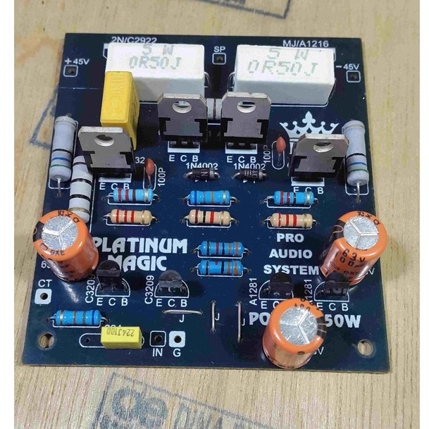 Jual Kit Driver Power Amplifier 250 Watt Mono Magic Shopee Indonesia