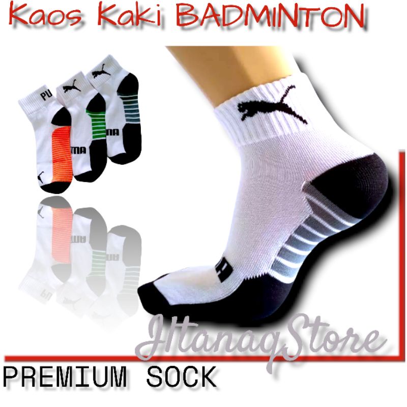 Kaos Kaki Sport Kaos Kaki Olah Raga Kaos Kaki Badminton Pria dan wanita dewasa