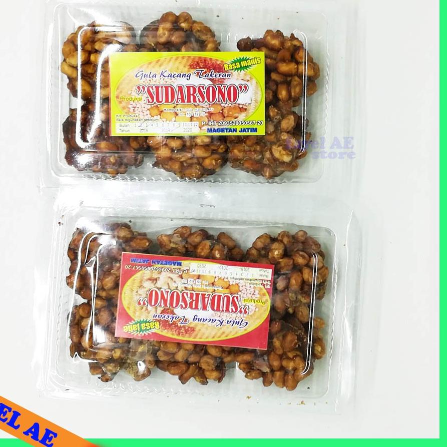 

(X39)(Isi 12) Tingting Kacang Ampyang Kacang Gula Kacang Kacang Merah Manis Gurih Camilan Kacang Makanan