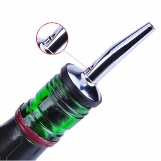 BOTTLE POURER STAINLESS TUTUP BOTOL KECAP MINYAK PENUTUP WINE STOPPER