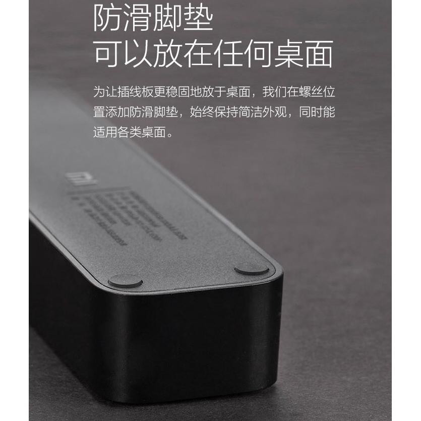 Xiaomi Mi Smart Power Strip 3 Plug dengan 3 USB Port 2A - XMCXB01QM (ORIGINAL)