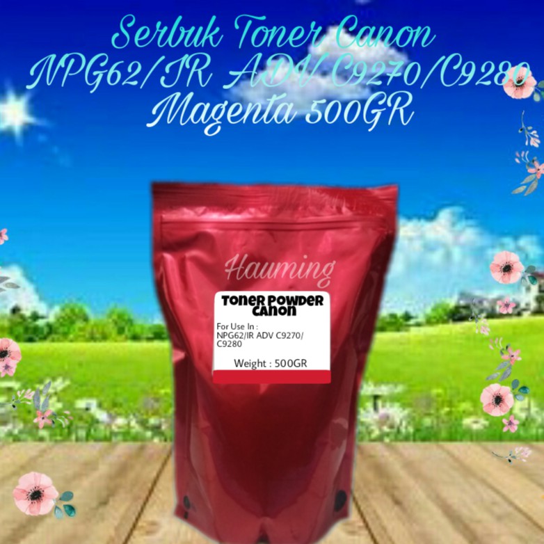 Serbuk Toner Canon Advance NPG62 NPG 62 IR ADV C9270 C9280 IRC-9270 9280 IRC9270 Magenta 500gr