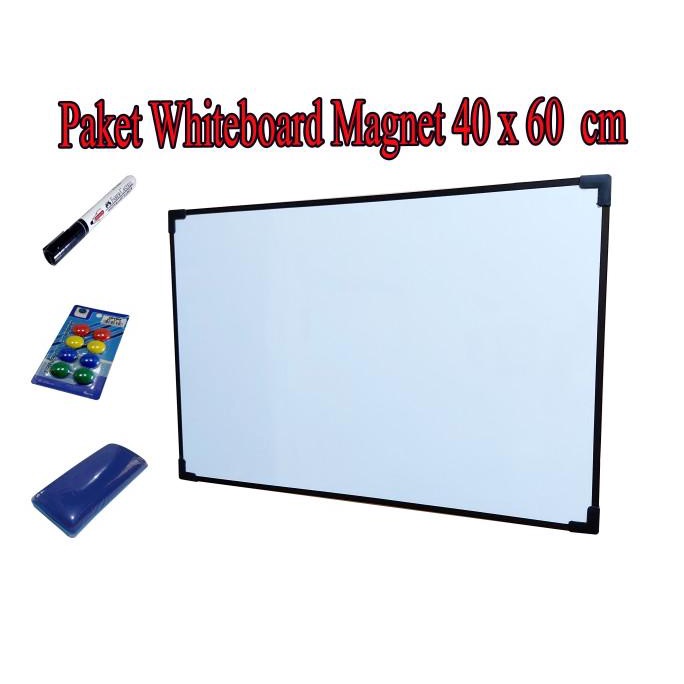 

Papan Tulis Magnet 40 x 60 Whiteboard Magnet