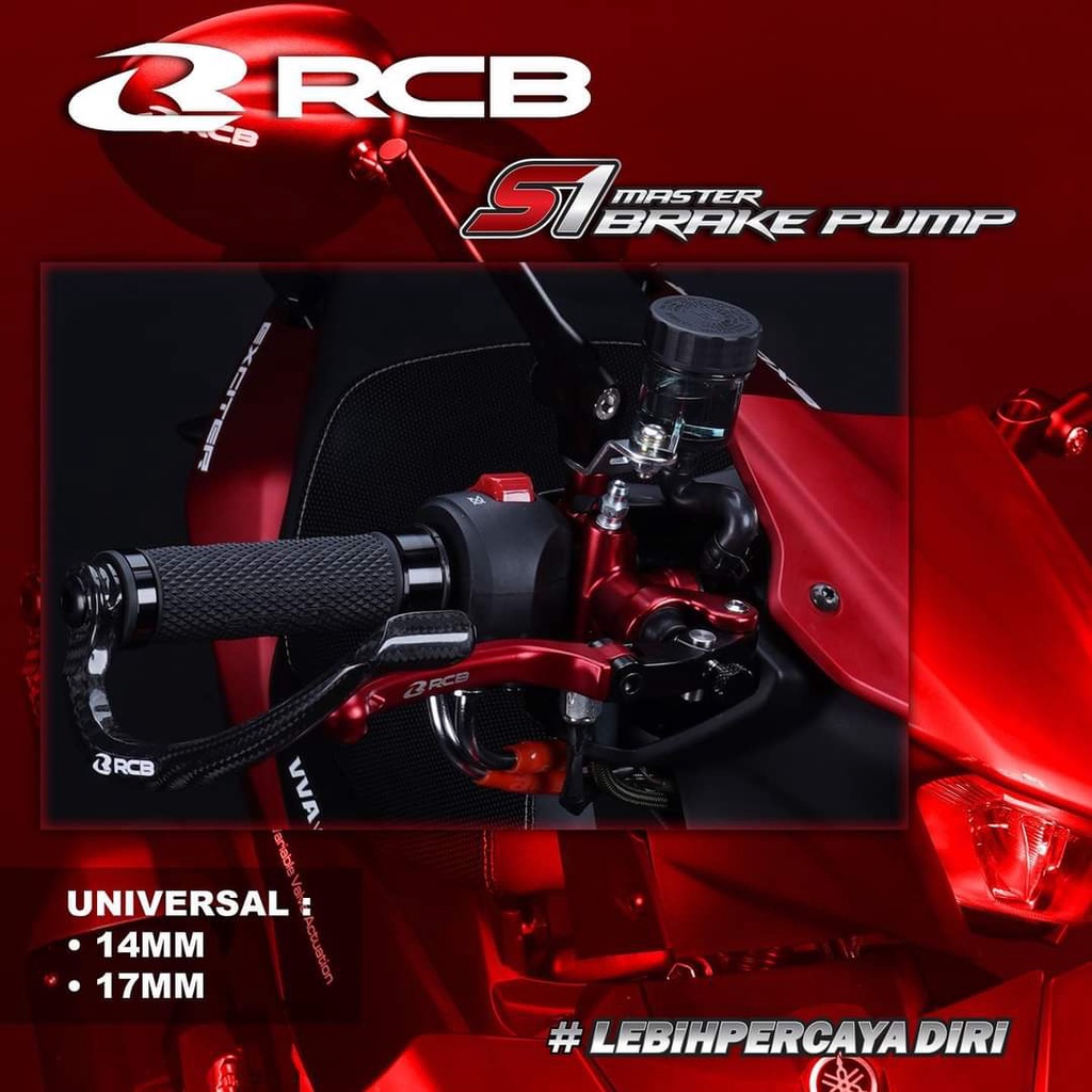 MASTER REM RCB S1 KANAN MASTER REM KANAN RCB S1 FORGED BRAKE PUMP