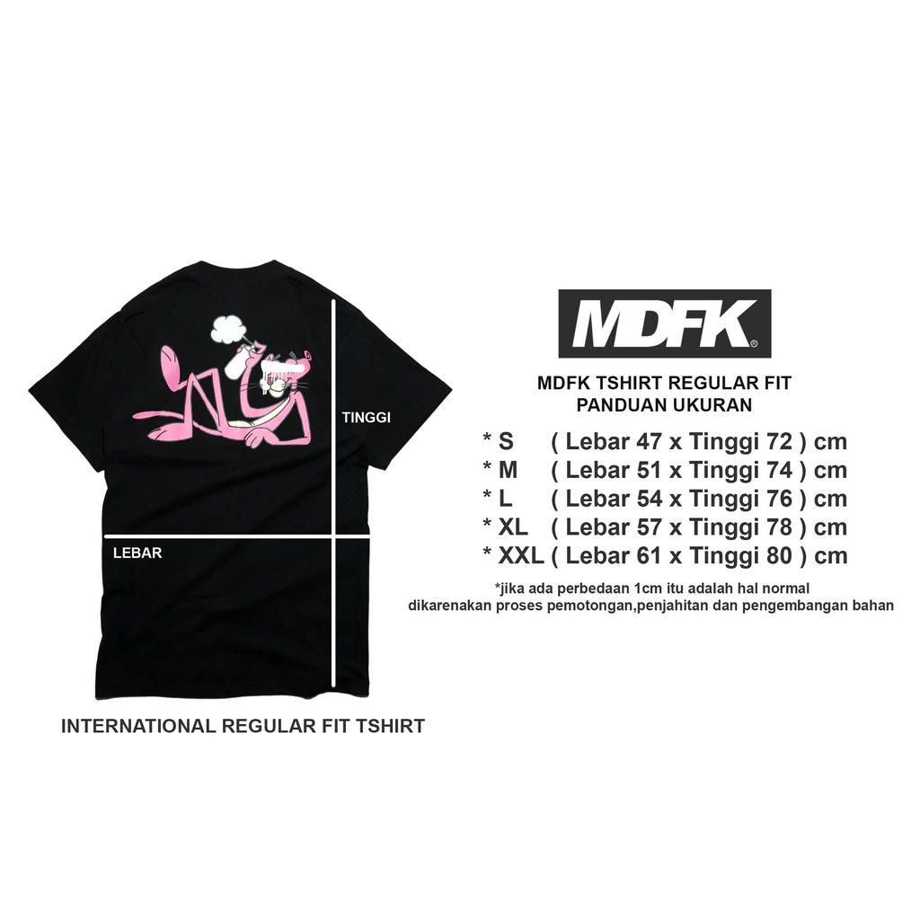 MDFK PINK PAINTER T SHIRT