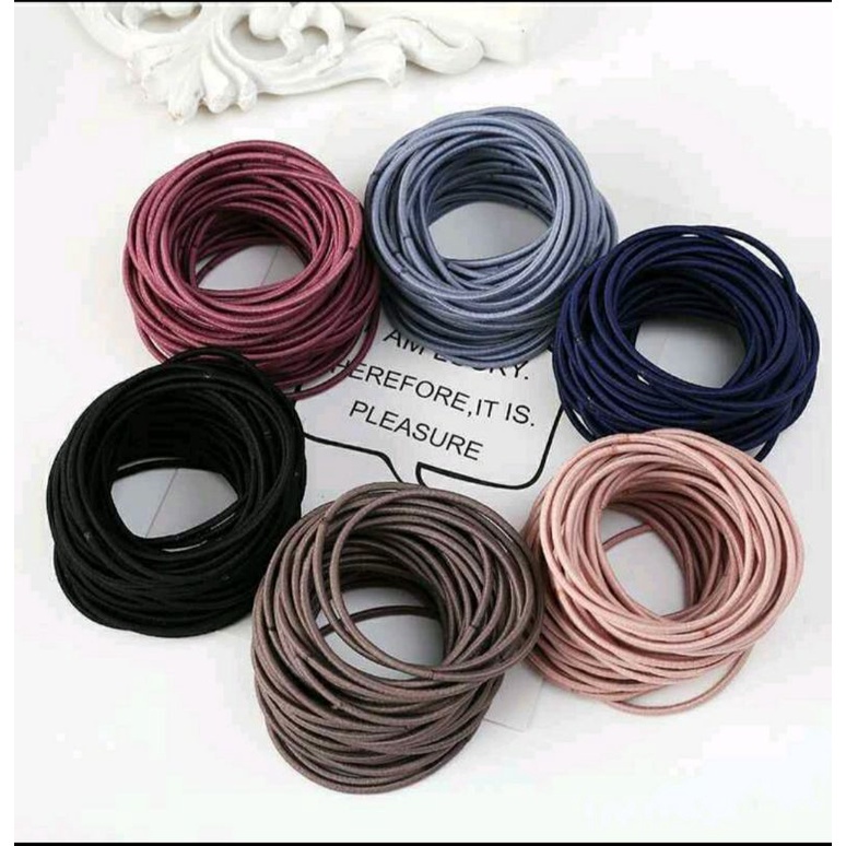 Ikat rambut korea tali rambut kuncir rambut korea