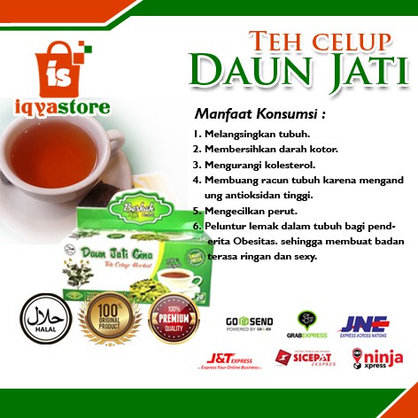 

Teh Celup Daun Jati Cina / Teh Herbal Celup / Teh Pelangsing