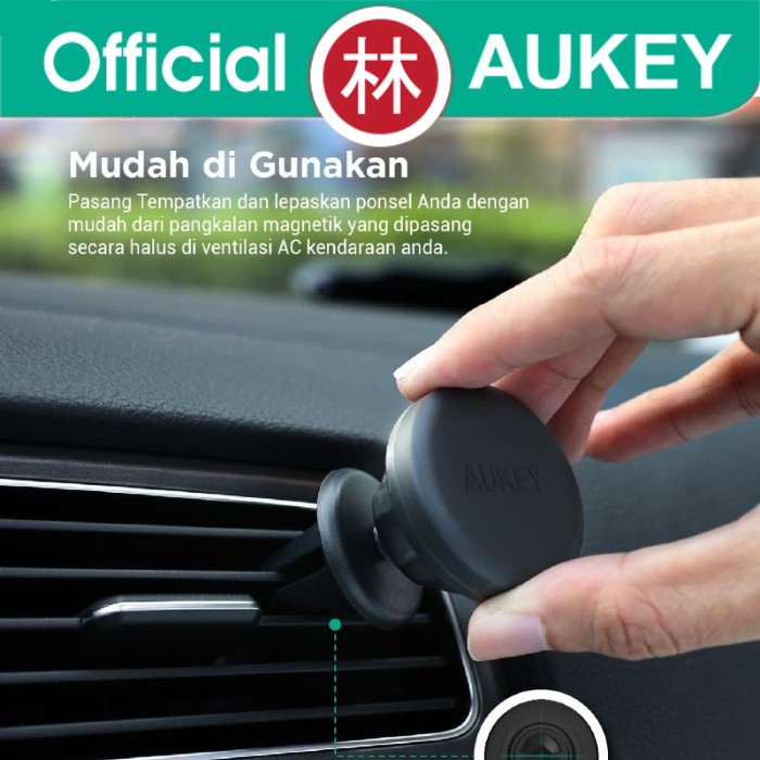 Aukey HD-C23 Navigator Air Series Car Holder Air Vent Phone Mount