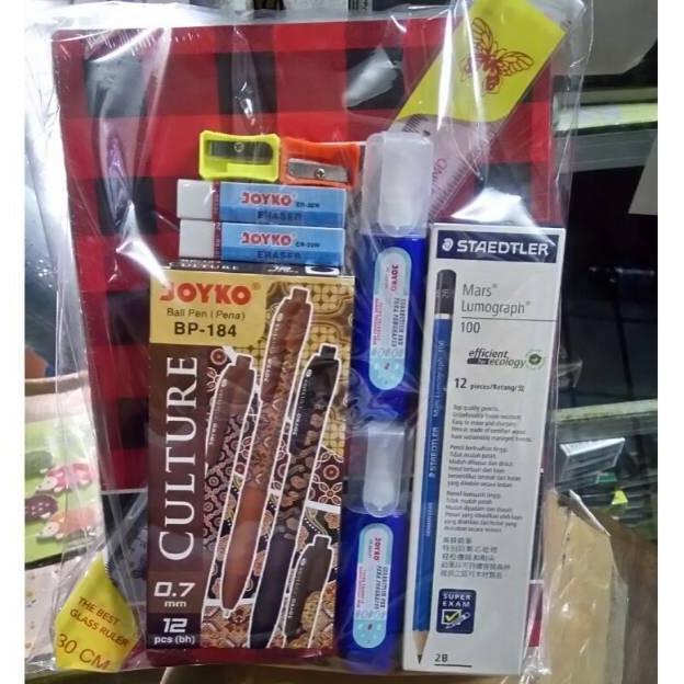 

PAKET BELAJAR ALAT TULIS SEKOLAH BUKU PENSIL PEN TIPEX TEMPAT PENSIL