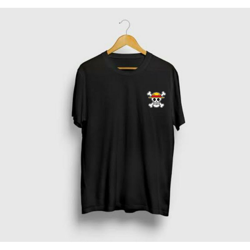 Kaos One Piece Logo Bajak Laut Mugiwara Soft