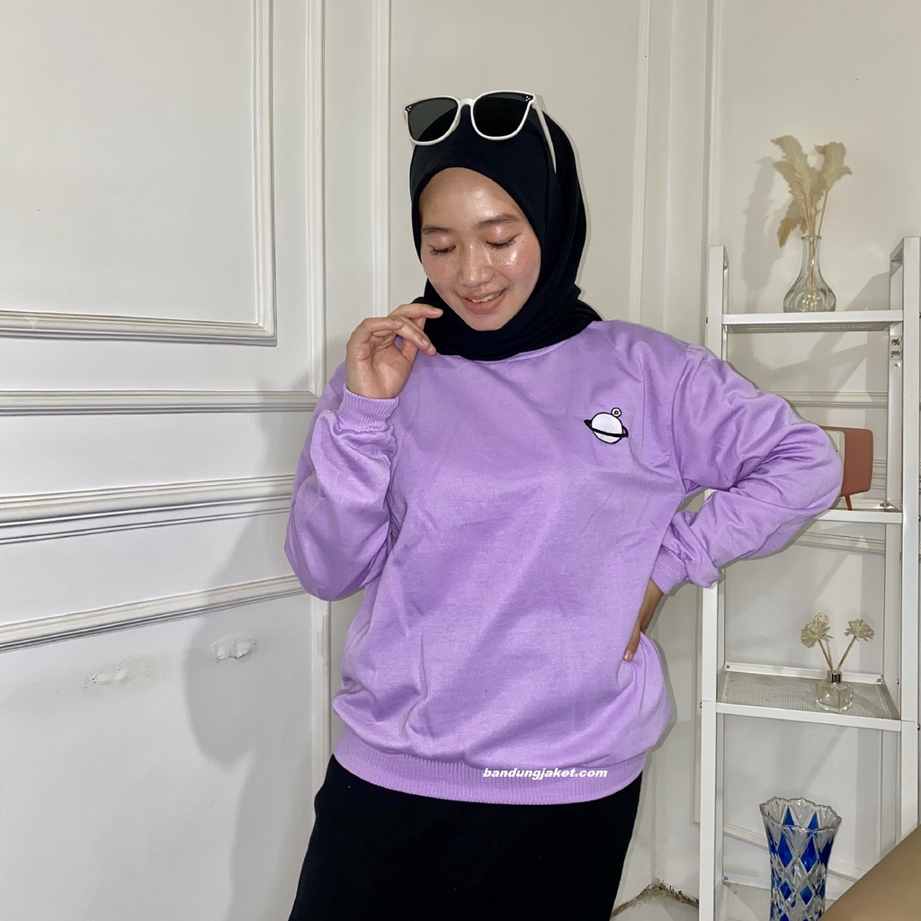 SATURNUS SWEATER BORDIR II SWEATSHIRT BASIC SATURNUS