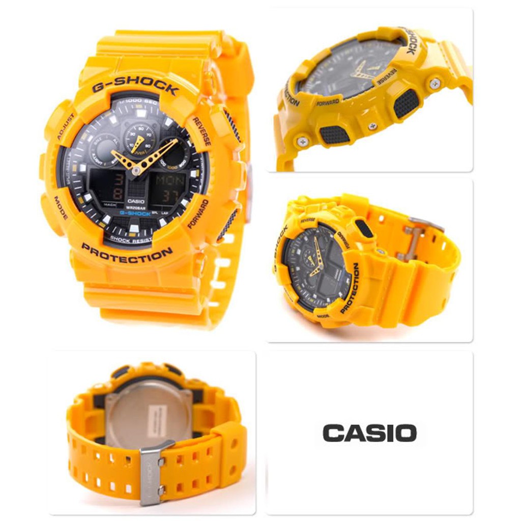 Jam Tangan Casio G Shock Original Pria GA 100A 9A
