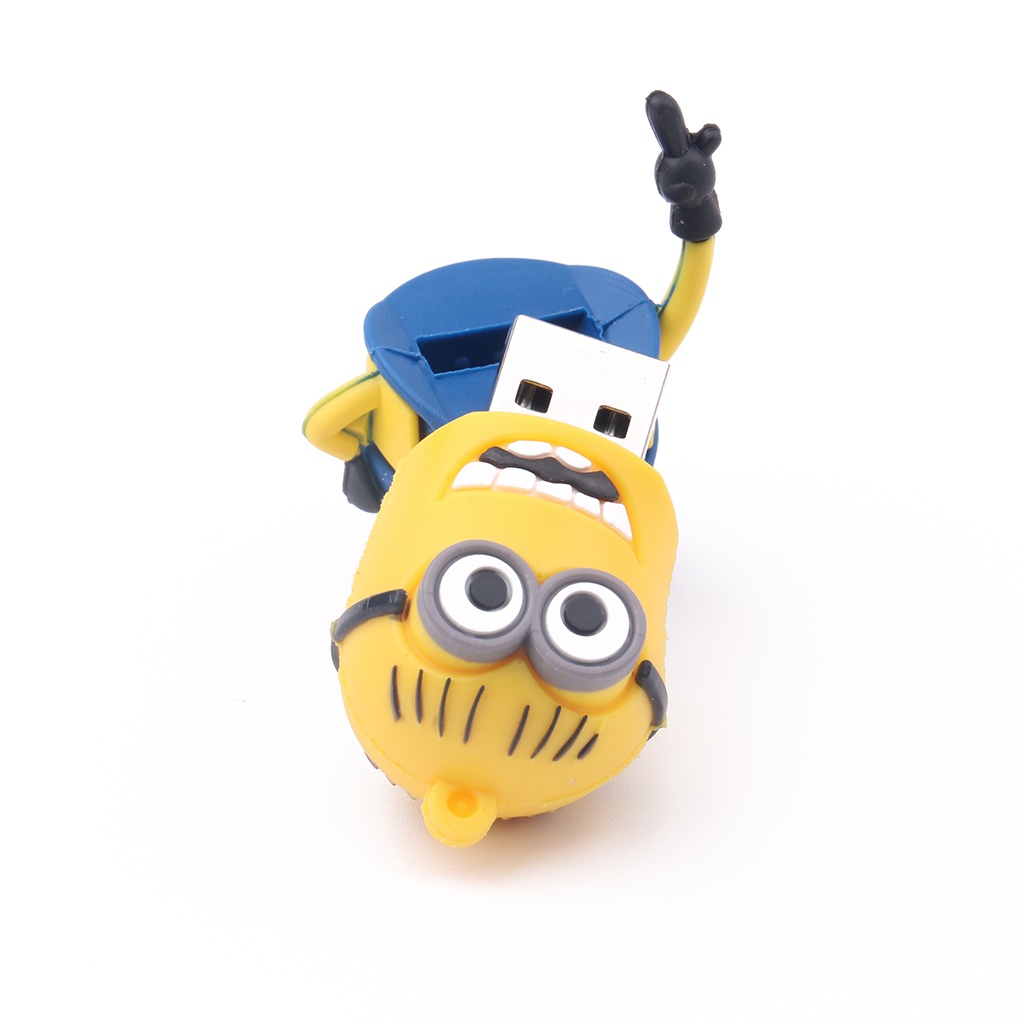 Usb Flash Drive Portable High Speed Desain Kartun Minions Kapasitas 8GB / 16GB / 32GB / 64GB / 128GB