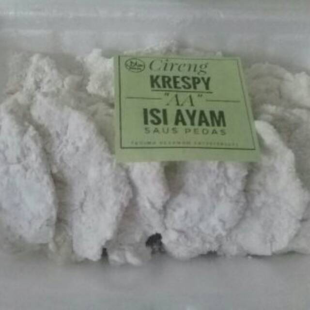 

Cireng isi ayam pedass