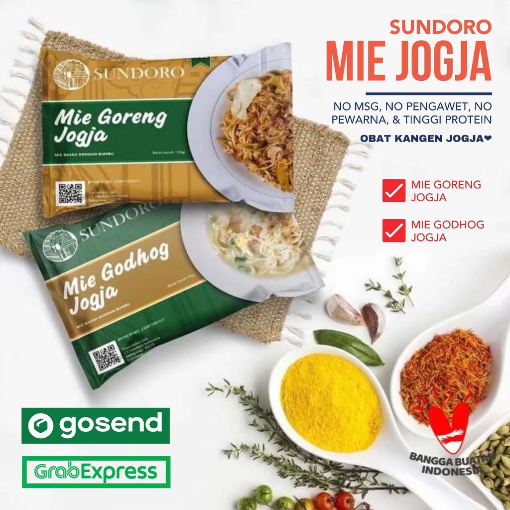 

[SIAP KIRIM] BAKMI GODHOK KHAS JOGJA - DENGAN RASA OTENTIK - NON MSG - SUNDORO