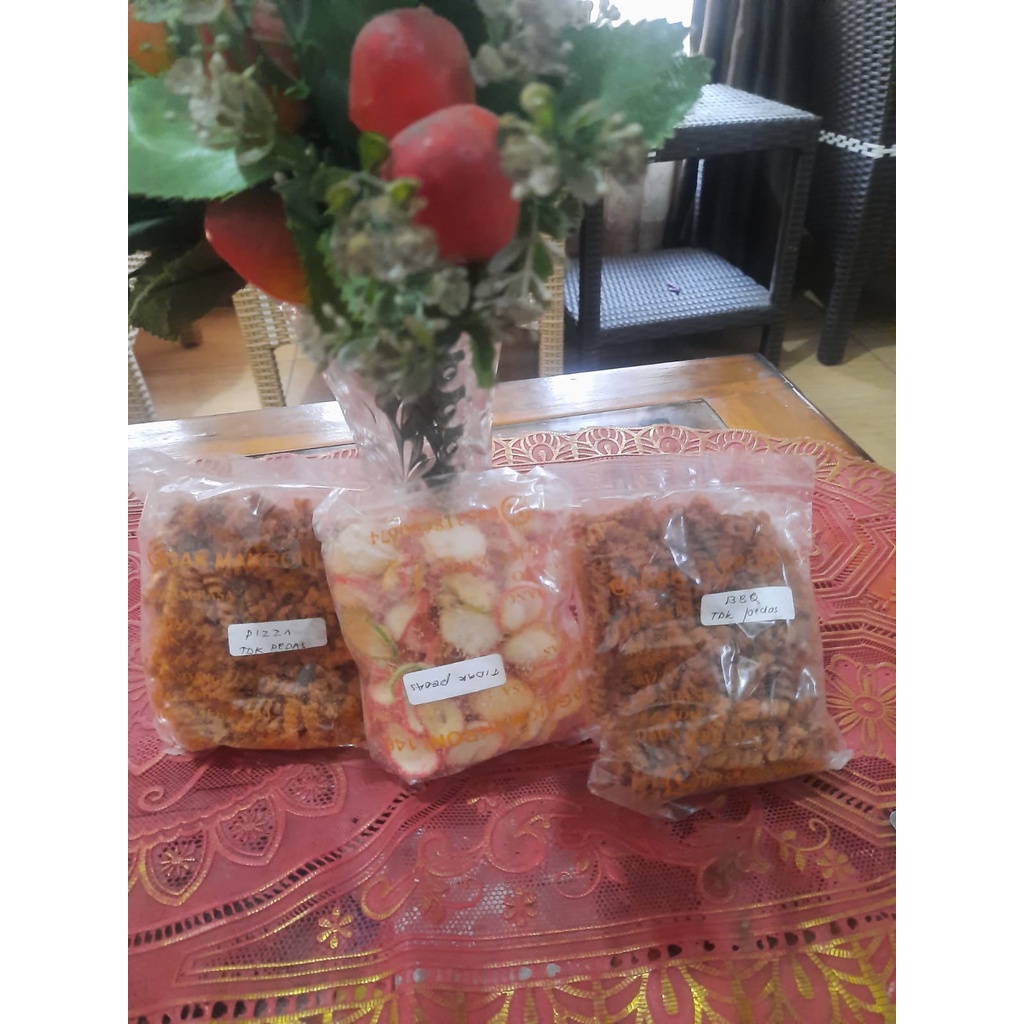 

Camilan Snack Makaroni Seblak Pasta 100gr
