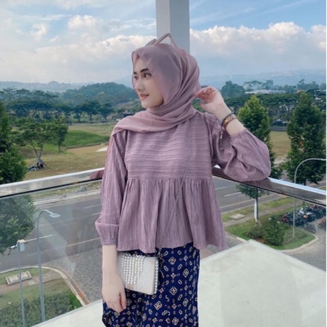 GFS RESTOCK BEST SELLER YURAA LADY CRUSH BLOUSE