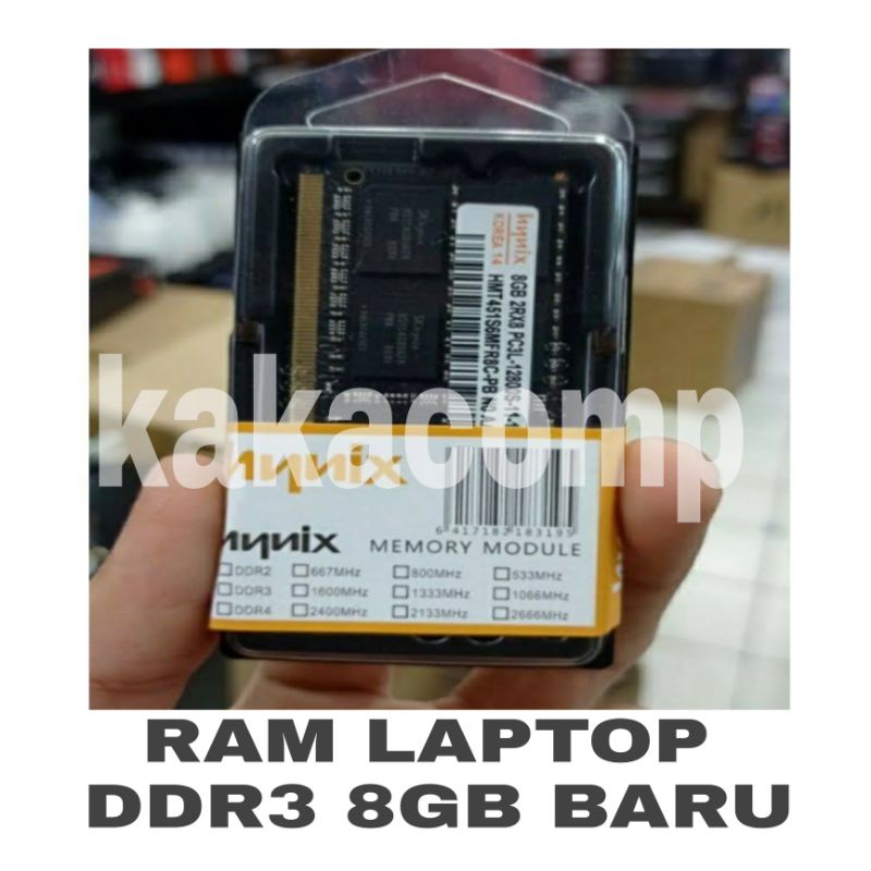 RAM LAPTOP DDR3 8GB BARU HYNIX