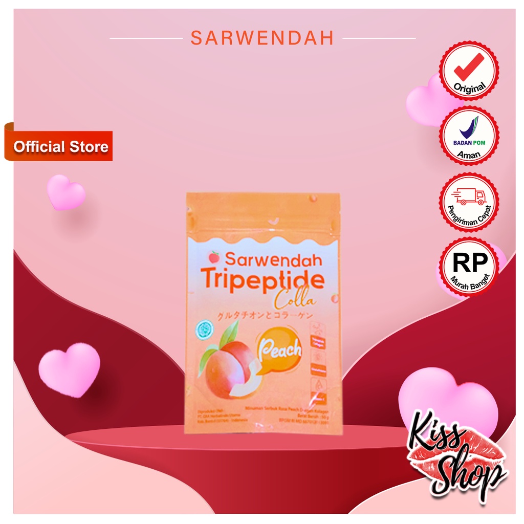 SARWENDAH TRIPEPTIDE COLLAGEN DRINK BPOM