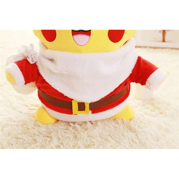 BONEKA PIKACHU KOSTUM NATAL CHRISTMAS XMAS