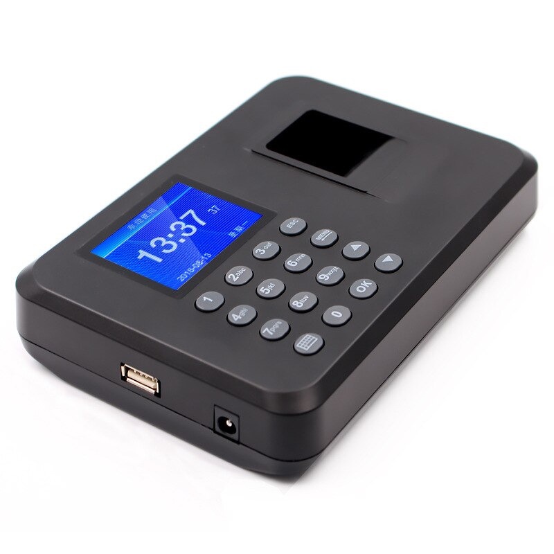 Mesin Absensi Fingerprint Time Card Attendace - H1 - Black