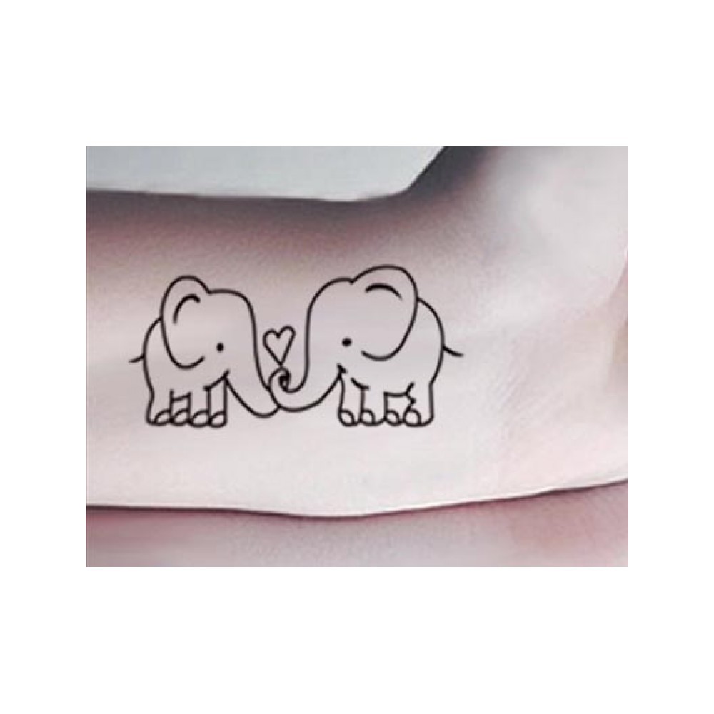 Sticker Tatto Temporer Tato Murah Gajah 3665 Shopee Indonesia