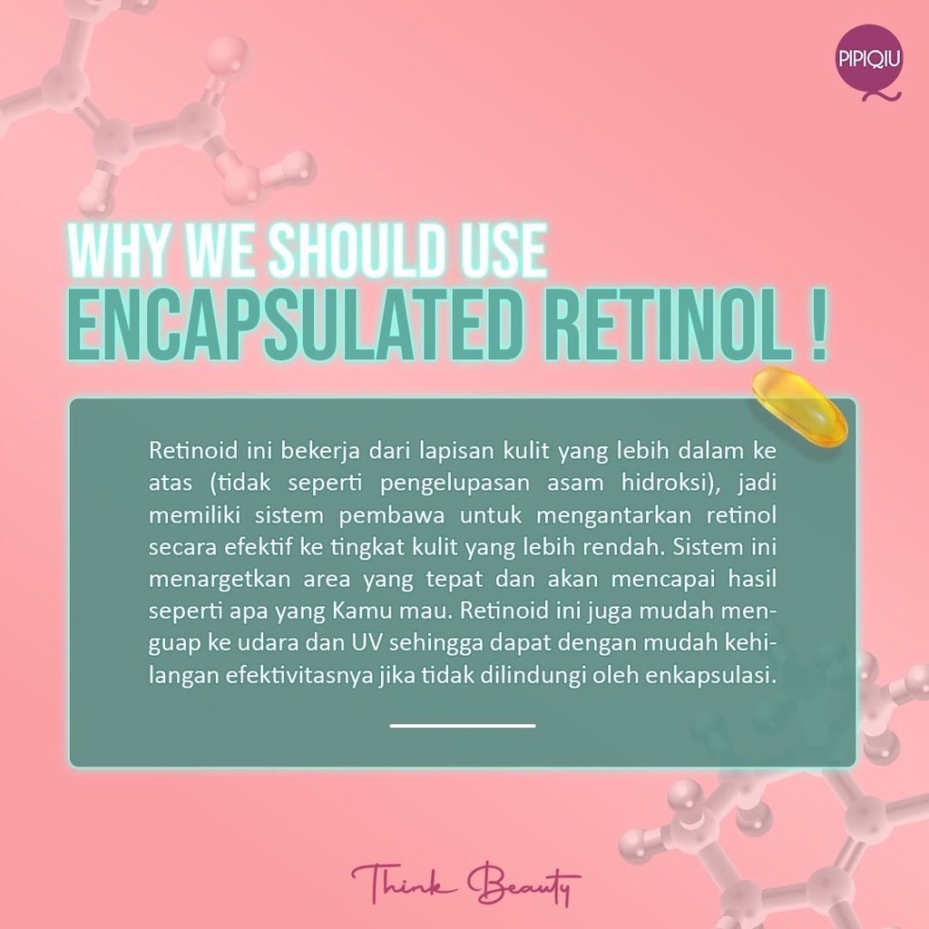 Pipiqiu Youth Booster Serum With Retinol 1% Botol 30 ml (Green)