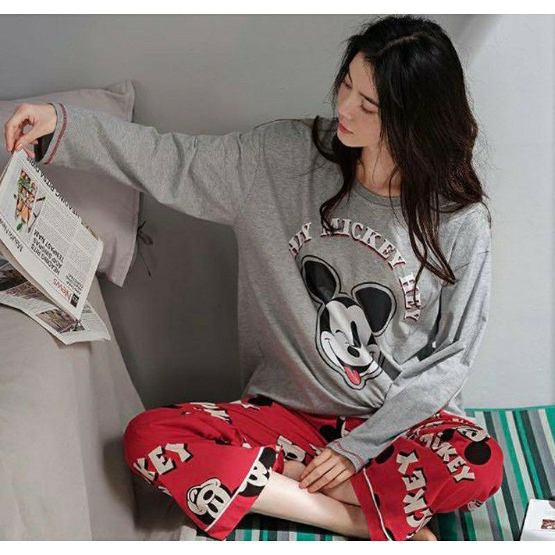 setelan PP import Mickey hey