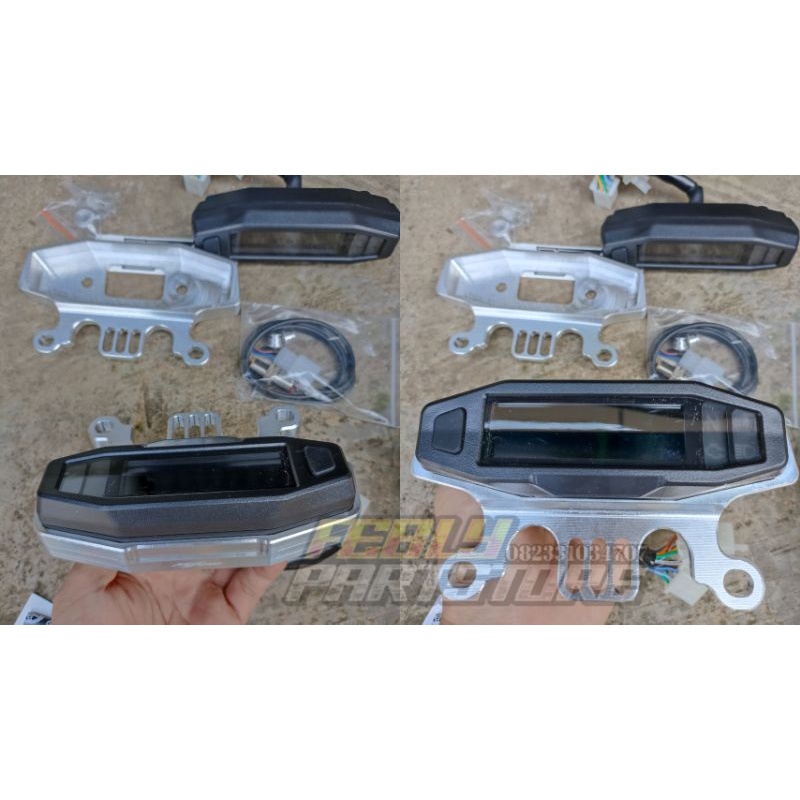 SPEEDOMETER KTM SET COVER M1 SPEED SPEDO SPIDO SPEEDO KTM DIGITAL MINI SET BREKET COVER PANGKON CNC 