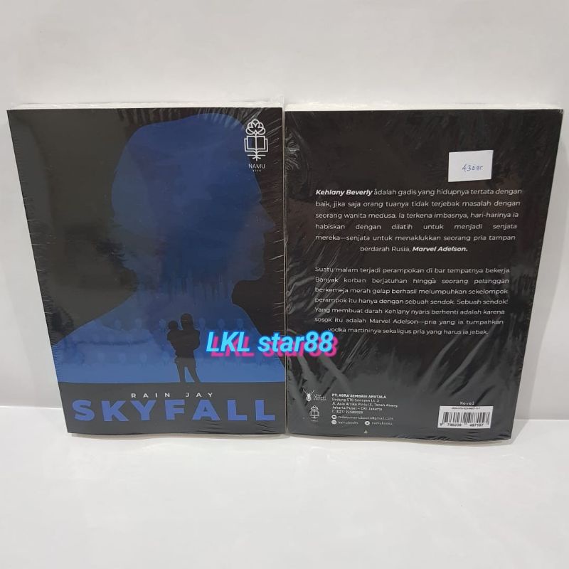 Buku Novel Skyfall by Rain Jay