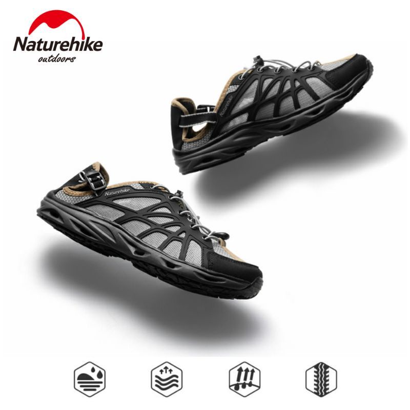 SEPATU RAFTING NATUREHIKE NH21XZ032 SEPATU AIR PANTAIWADING SHOES ANTI SLIP QUICKDRY SWIMMING  TRAVE