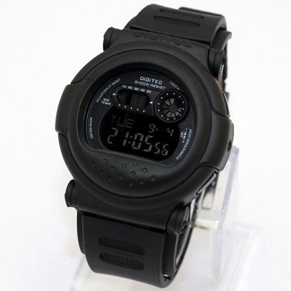 Jam tangan Unisex Sport watch Digitec DG 2101 Original Black