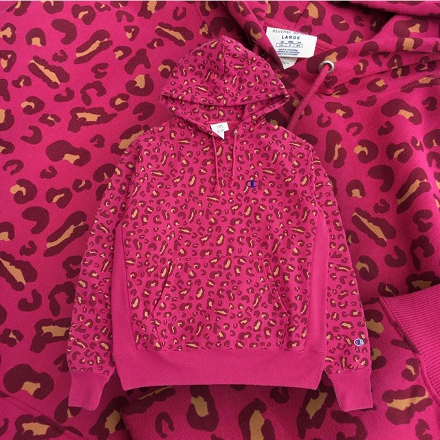 champion leopard hoodie