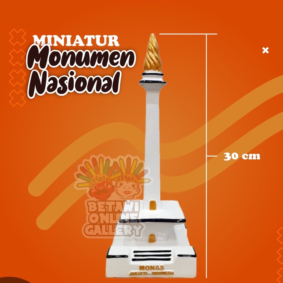 Pajangan Miniatur Monas Besar