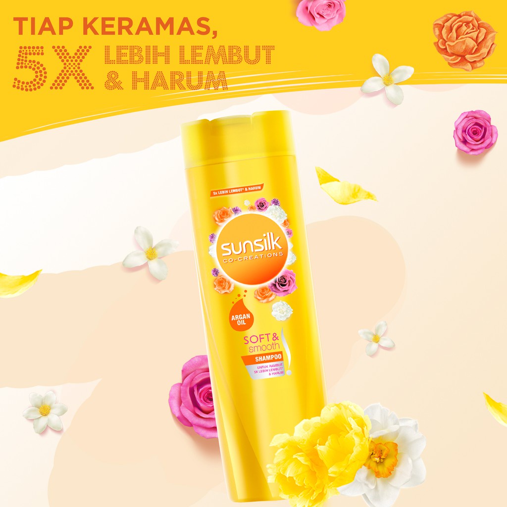 SUNSILK CO -CREATIONS ARGAN OIL SOFT &amp; SMOOTH 340ML