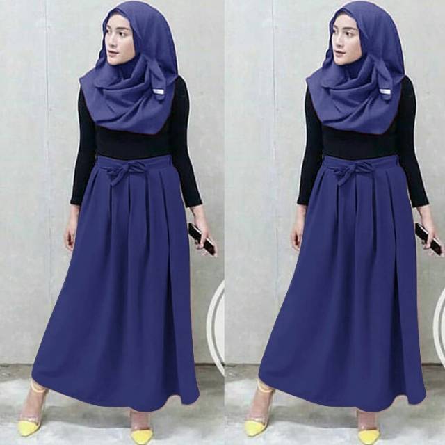 Pakaian wanita-Rok Wanita-Fashion Wanita-Bawahan wanita-Muslim Fashion-Rok Talita-Celana Rok-Rok mur
