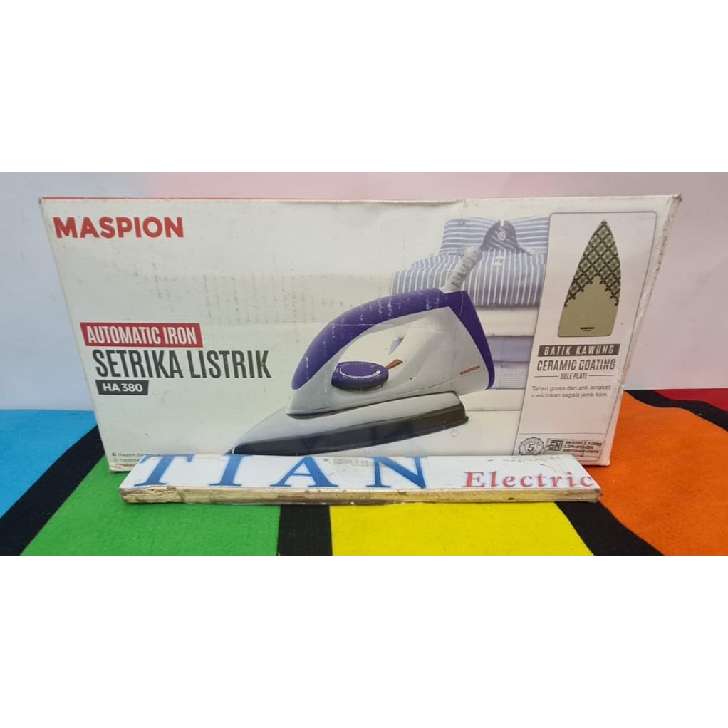 MASPION HA-380 Setrika Listrik